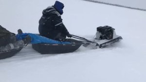 Часть 2. Обзор, тест мотособаки  Мотобуксировщик от XTREME MOTORS