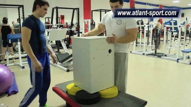 Прыжки на ТУМБУ высота 120см - АТЛАНТ СПОРТ смотреть онлайн