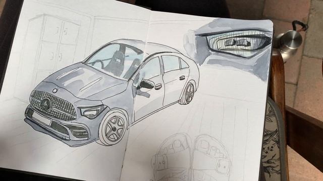 DAY 4 || Urban Sketching At Home 7 Day Challenge смотреть онлайн