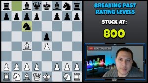 How to get past 800 quickly! Beginner chess tips - Get better at chess & Improve your chess strateg