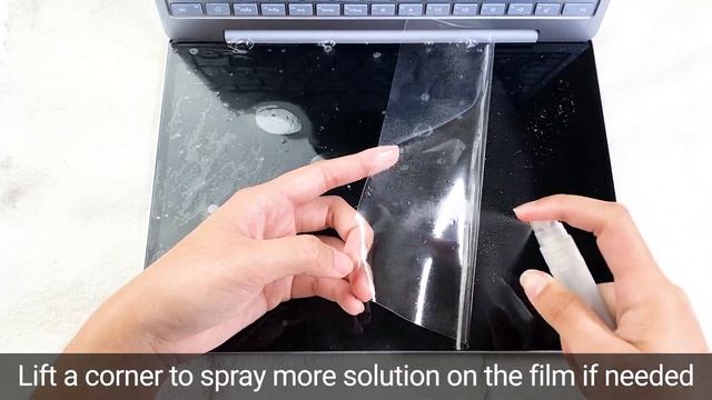 Microsoft Surface Laptop Go 2 Screen Protector Wet Installation Video Guide by ArmorSuit смотреть онлайн