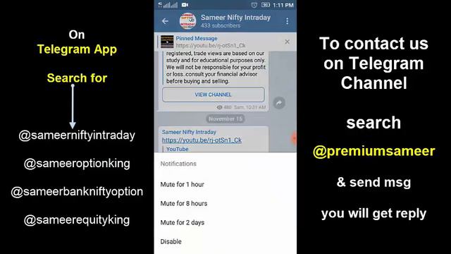 How to Use Telegram App | Free Best Telegram Channels for Options, Banknifty, Intraday | Tradingfab смотреть онлайн