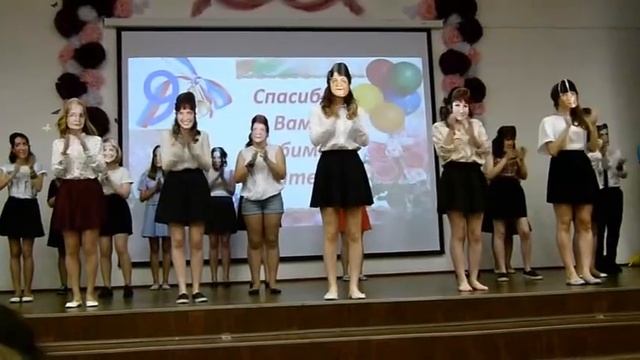 Прощальный танец выпускников школа 1011(1542 ШО2)