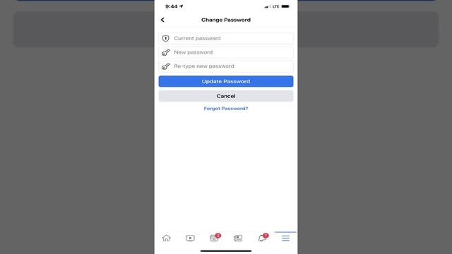 How to Change Facebook Password: Tech #Shorts