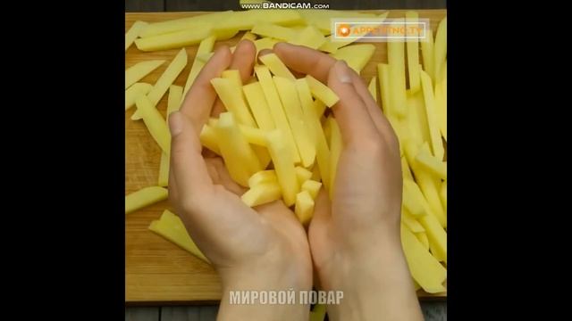 картошка фри в духовке