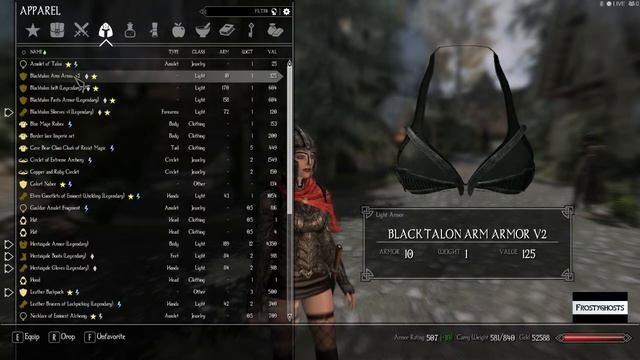 Crafting and testing armors