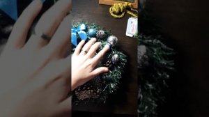 Мои новогодние венки☃️❄