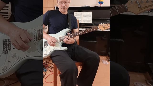 jam with J.S.Bach on my ibanez azes40 with boss rc-3 смотреть онлайн
