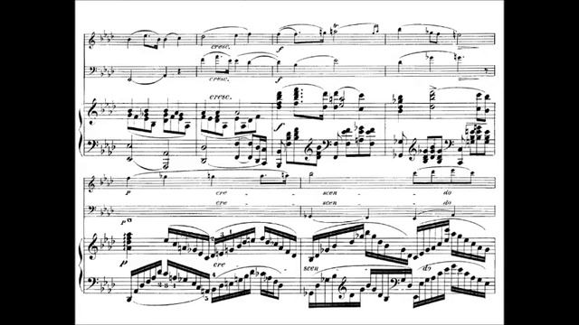 Xaver Scharwenka - Piano Trio No. 2, Op. 45 (1878) смотреть онлайн