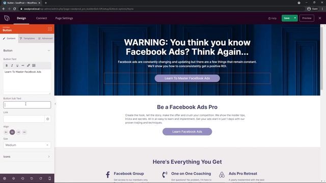 How to Create a Facebook Landing Page смотреть онлайн