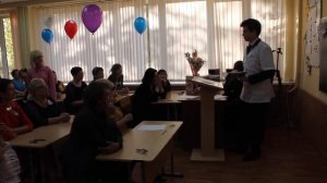 Урок у 13"Ю" класса 2/4 (День самоуправления)