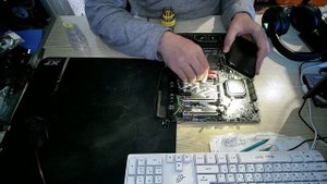 Материнская плата HUANANZHI F8. Unpacking
