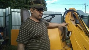 Самодельный мини фронтальный погрузчик