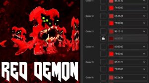 RED DEMON/Pony town Skin Tutorial
