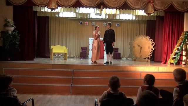 Новогодний спектакль Золушка 2021-2022 уч.год смотреть онлайн