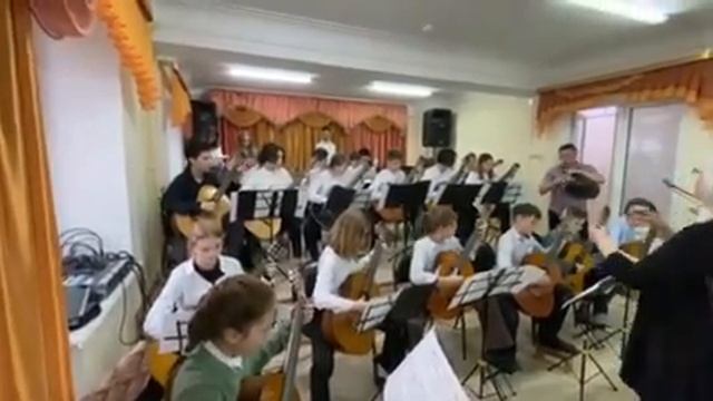 Ансамбль гитаристов "Лира" ДШИ г. Выкса смотреть онлайн