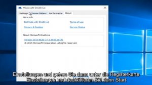 Windows 10 - Deaktivieren von OneDrive [Kurzanleitung]