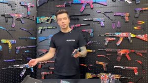 USP-S Билет в Ад: деревянный пистолет-резинкострел из CS GO от VozWooden