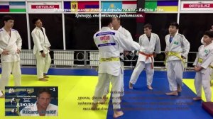 Отхват. O-soto-gari. Вариант обучение. Урок 12