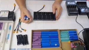 Аккумулятор 10s 36v из отсеков для 18650 и зарядное LiitoKala Lii500