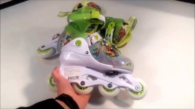 Обзор Роликовые раздвижные коньки Action PW-610 смотреть онлайн