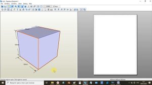 #2 урок Pepakura. Интерфейс программы Pepakura, добавление модели «Куб», создание первой развертки