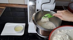 Дрожжевое тесто на  молоке.