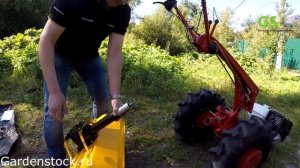 Мотоблок МТЗ Беларусь справится с любой землей! Мотоблок МТЗ Хонда 13л.с. + фреза скидка 5000 рубле