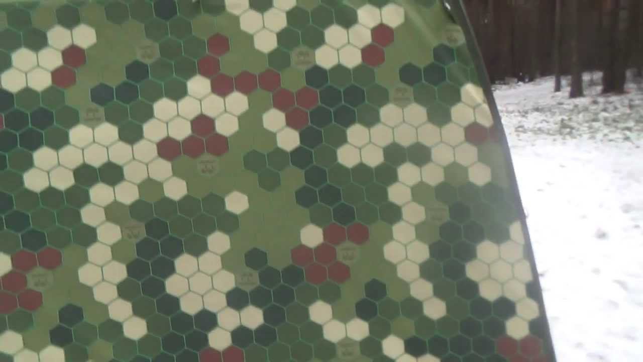 Мобильная баня Мобиба МБ-10 "сотовый камуфляж" смотреть онлайн