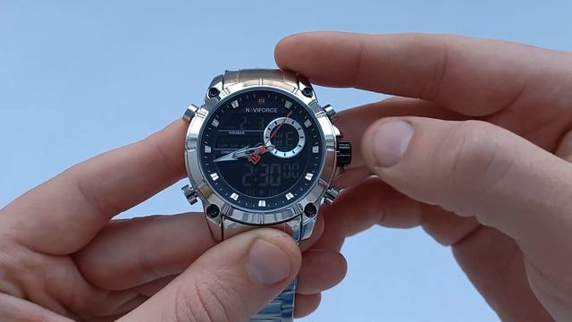 Одни из лучших среди сородичей — часы Naviforce 9163 nf9163 обзор, настройка, отзывы, инструкция смотреть онлайн