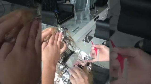 Носибельное окрашивание на седине. Рецепт в описании
