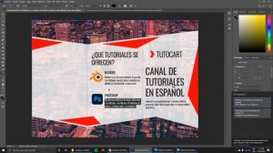 Cómo hacer folleto tríptico en Photoshop CC 2021 | Tutorial principiantes parte 2