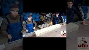 Изготовление оконной перемычки с кирпича AGGER (Лего)