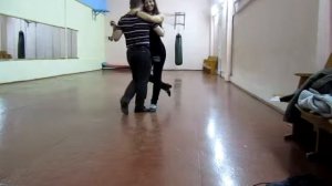 Kizomba протанцовочка in dance studio DancA 02 05 14 г. Гомель, Беларусь