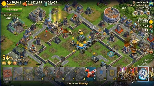 Dominations WorldWar CVPR 물꼭님(Fish) vs Warhalla #4 veikko5 смотреть онлайн
