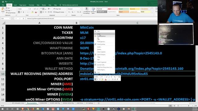 RandomCoin Mining Show LIVE! ⛏ - MktCoin (MLM) - x17 смотреть онлайн