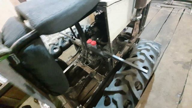 Гусеничный минитрактор своими руками смотреть онлайн