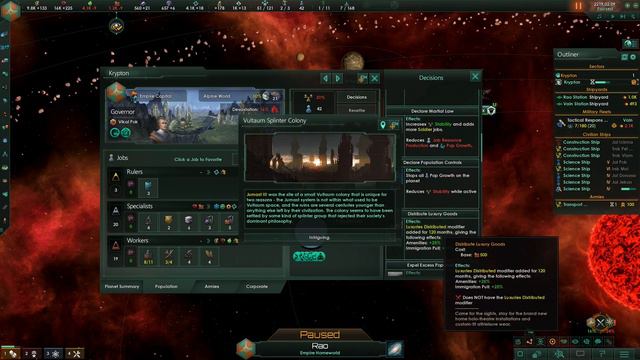 Stellaris Kryptonian Star Regime - 100 Sub Special смотреть онлайн
