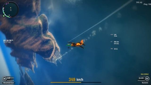 Thrilling 1 vs 1 Dogfight with Leopard Military Jets - Just Cause 2 Multiplayer (JC2MP) смотреть онлайн