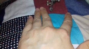 #402. Часть3. ЛОСКУТНОЕ ОДЕЯЛО, шью! Как стегать одеяло, мой метод!