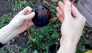 Замена лески для триммера или косилки. Бензиновый триммер Техас.