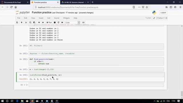 Python Chapter - 4 Functions | Built-in Functions, User Defined Functions, Labmbda Functions