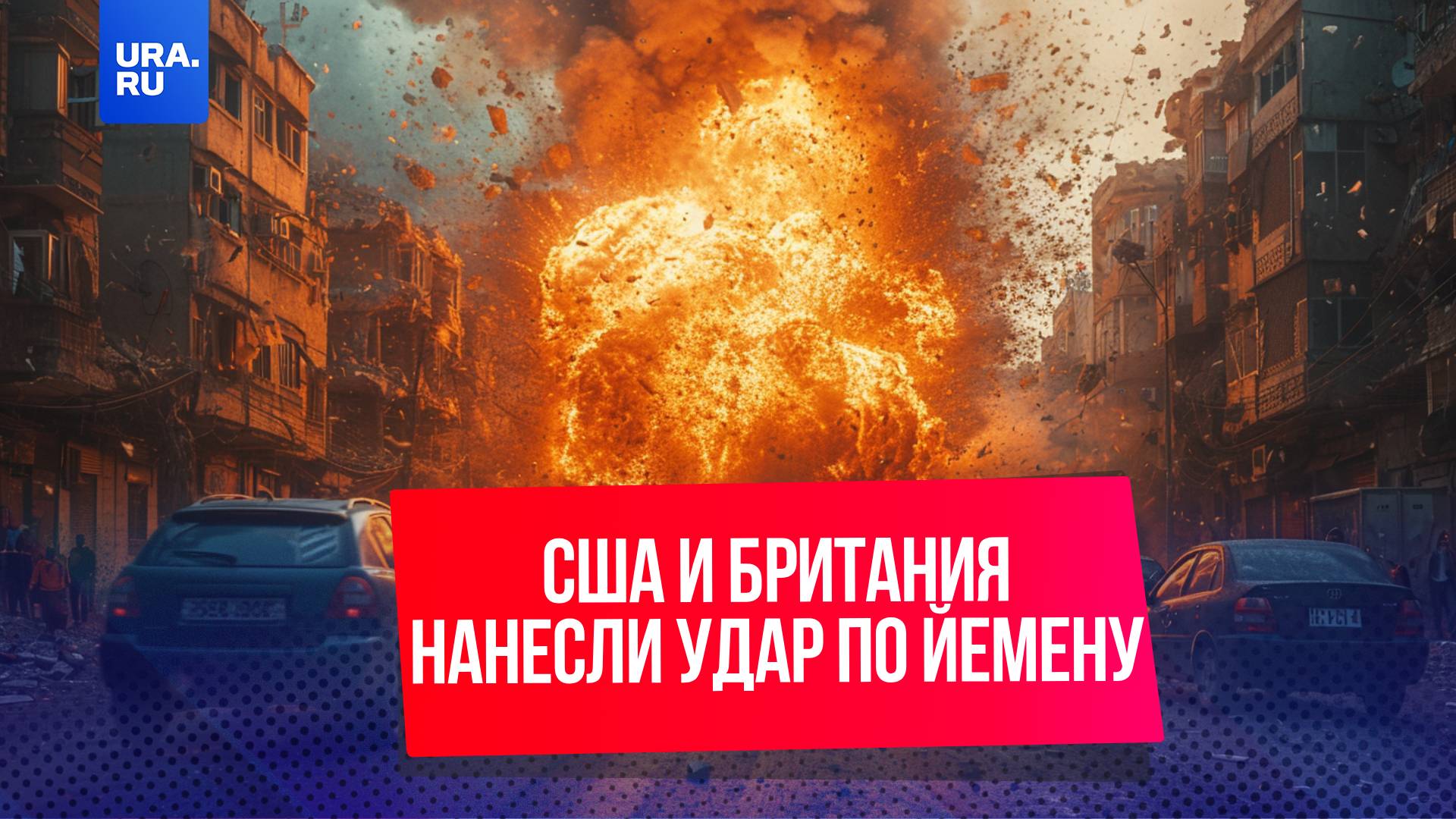 США и Великобритания начали новую военную операцию на Ближнем Востоке