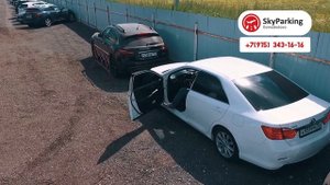 Стоянка у аэропорта Домодедово