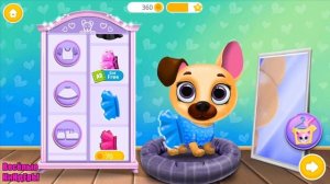 Ухаживаем за ?кошечкой и собачкой? в игре Kiki & Fifi Pet Friends - Virtual Cat & Dog Care