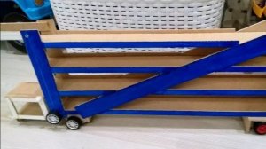 Как сделать своими руками ИГРУШЕЧНЫЙ АВТОВОЗ из ДВП