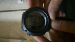 NORTH EDGE Watch --TANK time setting