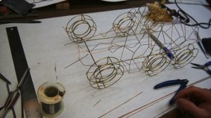 SKETCHING in 3D building a Wire Model with Copper wire & Brass tubing: Part 2