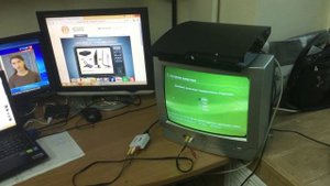 Конвертер HDMI-AV (3RCA)