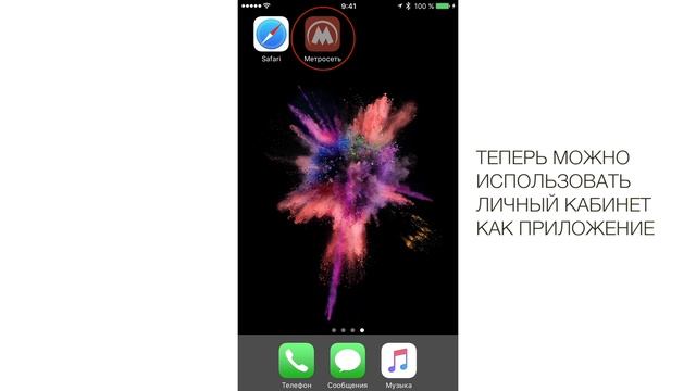 Мобильный личный кабинет смотреть онлайн